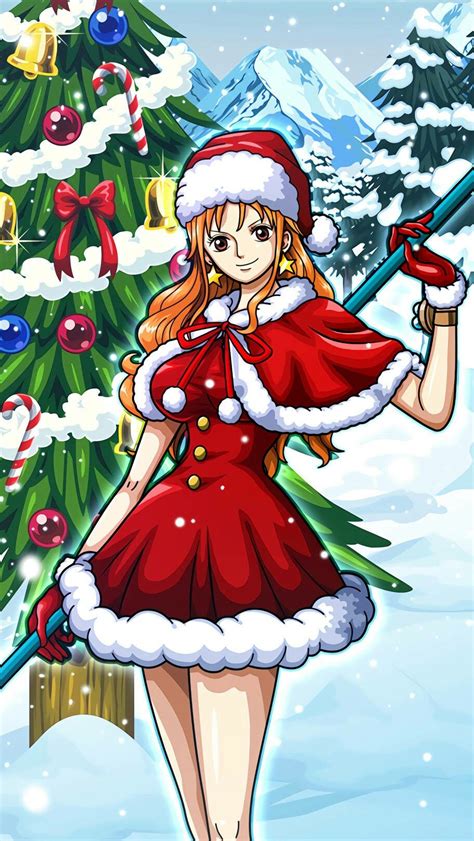 nami sexiest|nami in christmas outfit.